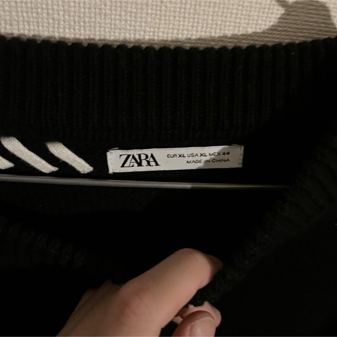 ZARA - 【完売】 ZARA ザラ トップステッチ バンドディテール ZARA - 【完売】 ZARA ザラ トップステッチ バンドディテール