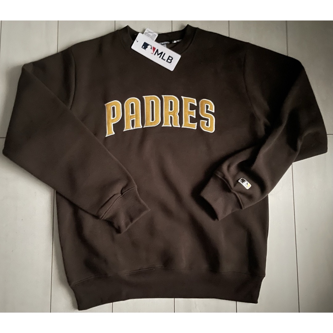 MLB - 新品 Lサイズ MLB パドレス 裏起毛トレーナーの通販 by は MLB - 新品 Lサイズ MLB パドレス 裏起毛トレーナーの通販 by は