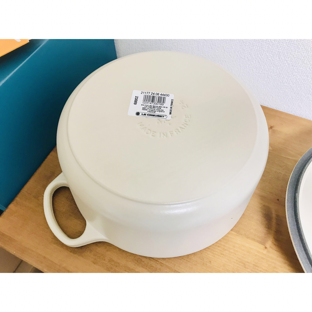 ルクルーゼ ラウンドキャセロール 24cm ブリオッシュ 鍋/フライパン ルクルーゼ ラウンドキャセロール 24cm ブリオッシュ 鍋/フライパン