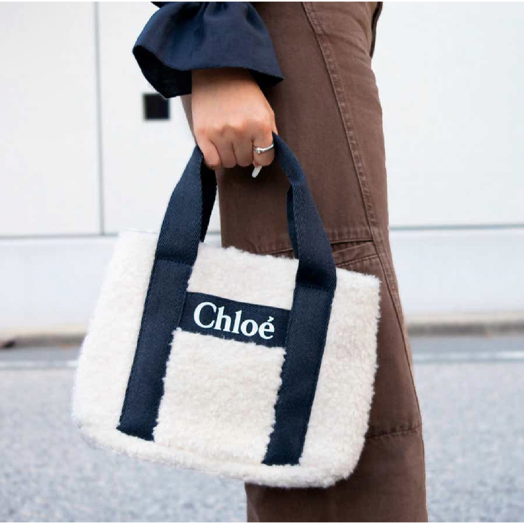 Chloe もこもこ 2way バッグ Chloe もこもこ 2way バッグ