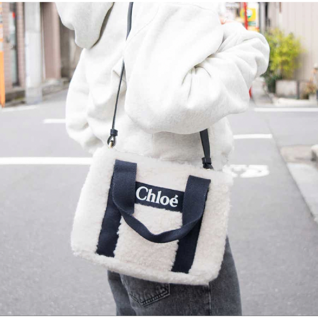 Chloe もこもこ 2way バッグ Chloe もこもこ 2way バッグ