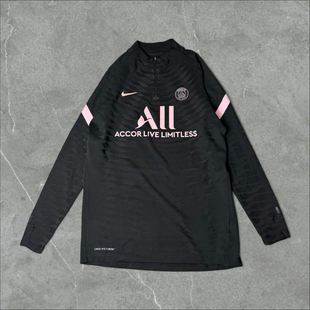 NIKE × パリサンジェルマン PSG ハーフジップ ドリルトップ L 黒 | フリマアプリ ラクマ NIKE × パリサンジェルマン PSG ハーフジップ ドリルトップ L 黒 | フリマアプリ ラクマ