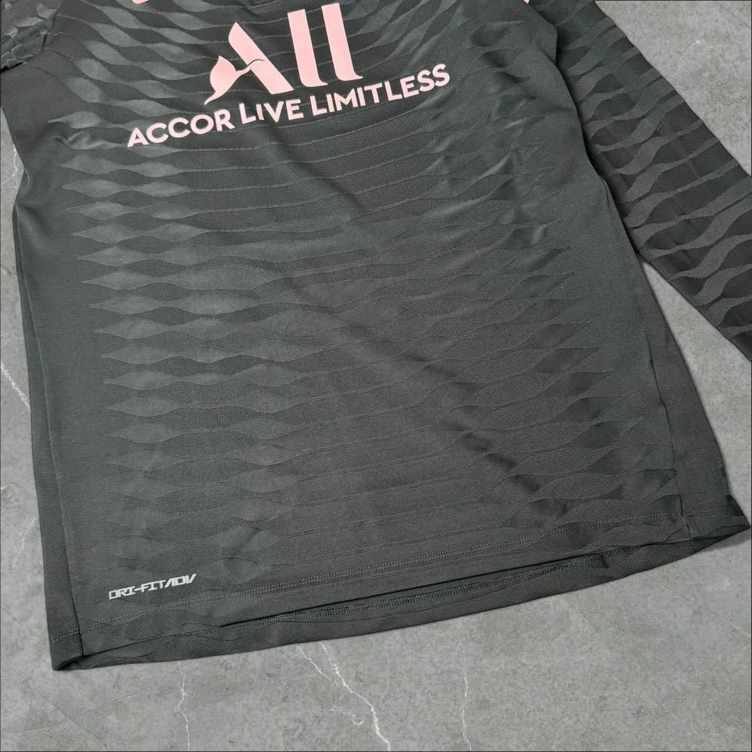 NIKE × パリサンジェルマン PSG ハーフジップ ドリルトップ L 黒 NIKE × パリサンジェルマン PSG ハーフジップ ドリルトップ L 黒