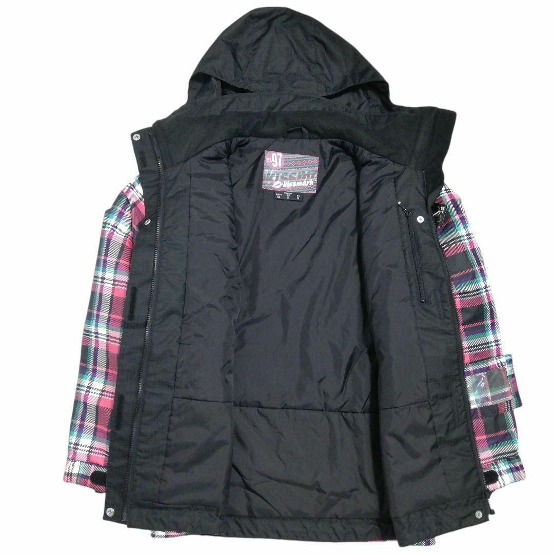kissmark レディース スキーウェア ジャケット Mサイズ ブラック kissmark レディース スキーウェア ジャケット Mサイズ ブラック