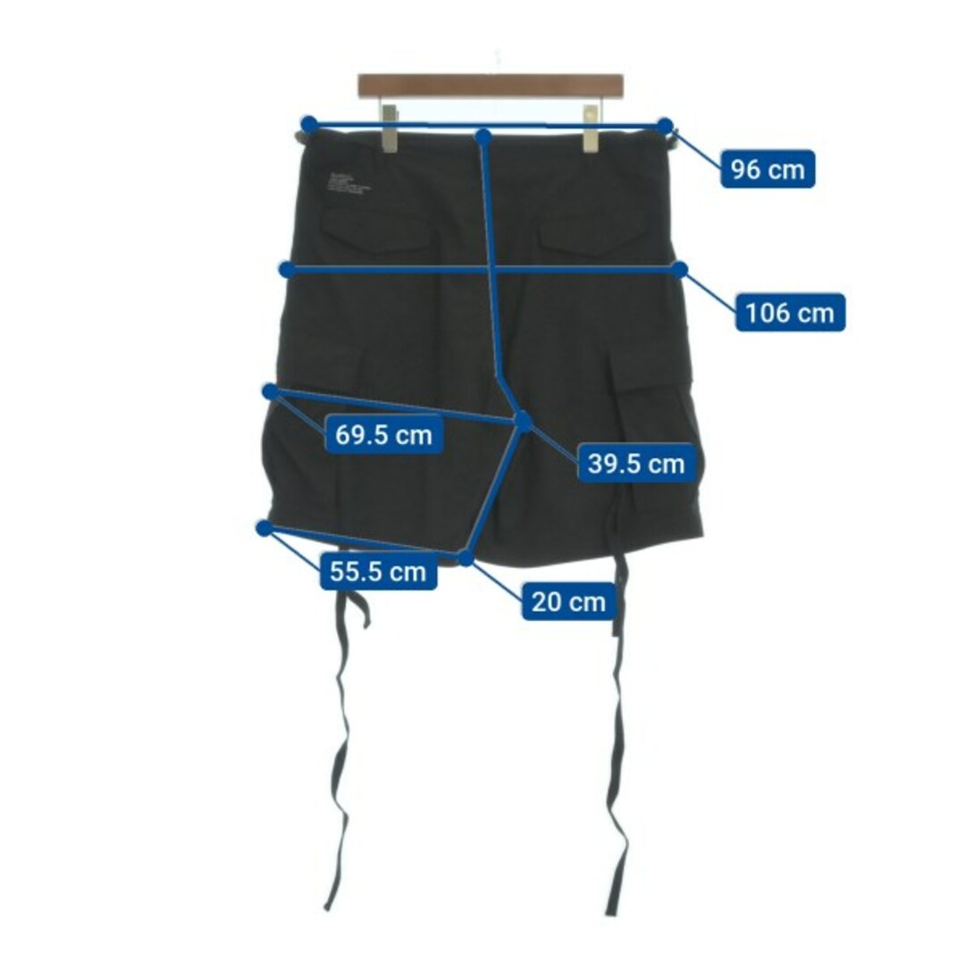 FreshService フレッシュサービス ショートパンツ F 黒 【古着 FreshService フレッシュサービス ショートパンツ F 黒 【古着