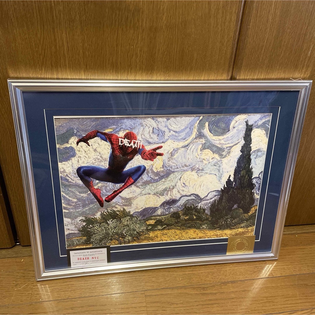 額込 DEATH NYC 世界限定 アートポスター 現代アート 額込 DEATH NYC 世界限定 アートポスター 現代アート