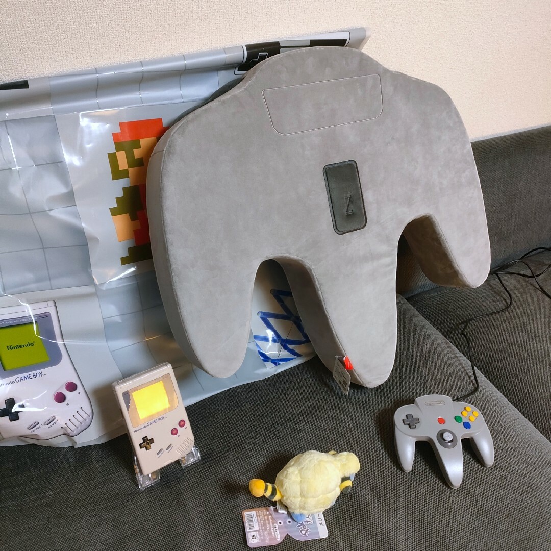 64 特大コントローラークッション ニンテンドーミュージアム限定 64 特大コントローラークッション ニンテンドーミュージアム限定