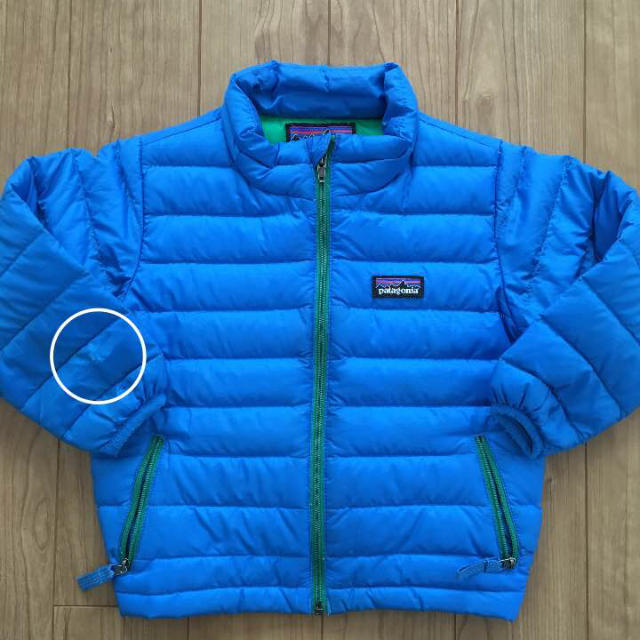 patagonia(パタゴニア)の訳あり‼︎パタゴニア Patagonia 2T キッズ/ベビー/マタニティのキッズ服男の子用(90cm~)(ジャケット/上着)の商品写真