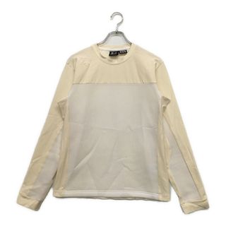 coco 中古 デサントゴルフ DESCENTE GOLF メンズ 長袖シャツ O 白  ホワイト  ストレッチ(ウエア)