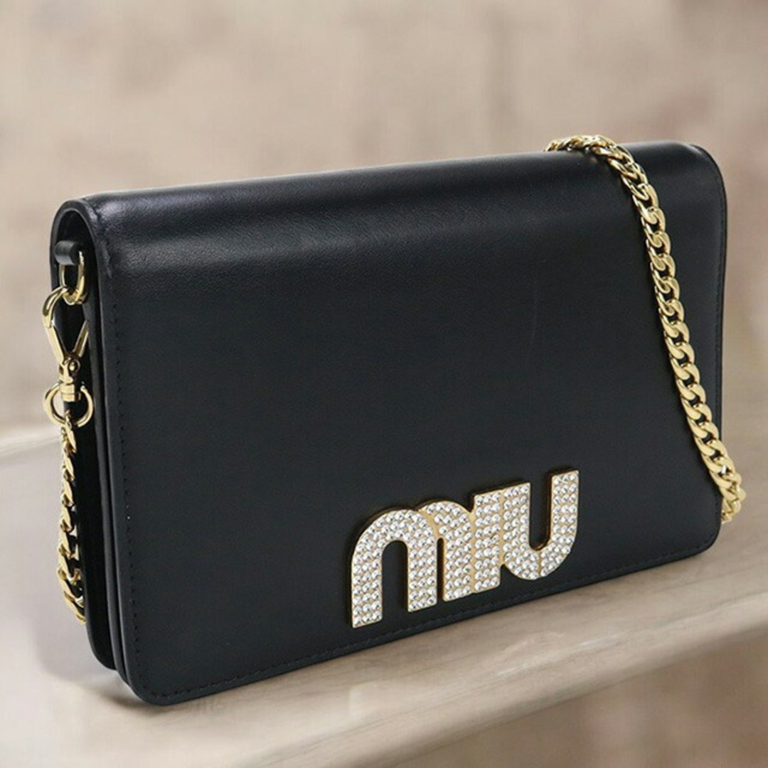 MIU MIU - ミュウミュウ MIUMIU(OUTLET) チェーンウォレット MIU MIU - ミュウミュウ MIUMIU(OUTLET) チェーンウォレット