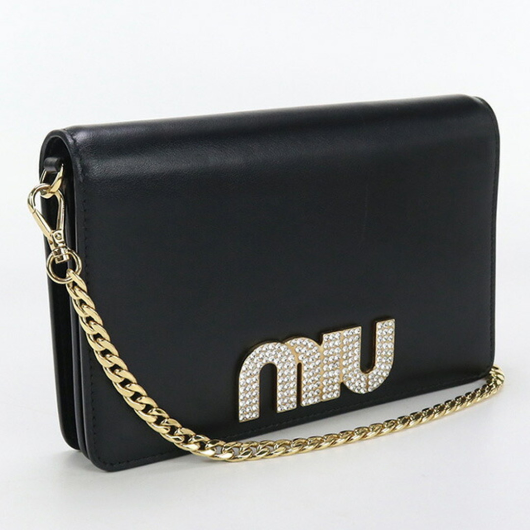 MIU MIU - ミュウミュウ MIUMIU(OUTLET) チェーンウォレット MIU MIU - ミュウミュウ MIUMIU(OUTLET) チェーンウォレット