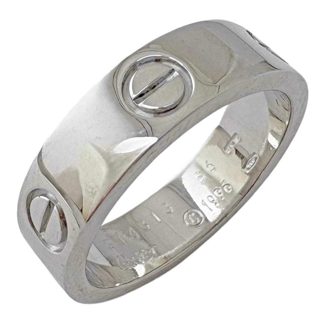 Cartier - カルティエ ラブ リング 指輪 15号 18金 K18ホワイト Cartier - カルティエ ラブ リング 指輪 15号 18金 K18ホワイト