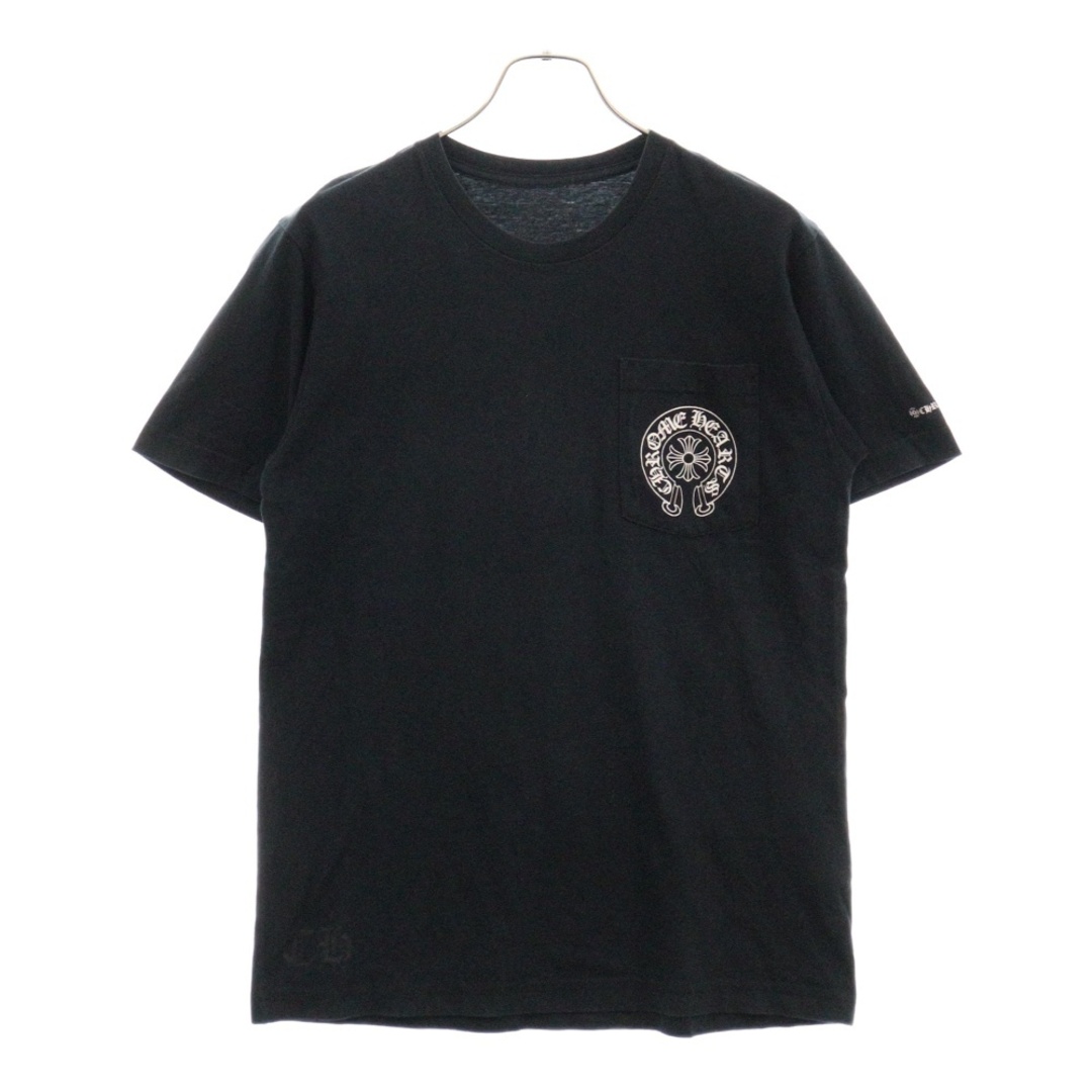 CHROME HEARTS クロムハーツ CH T-SHRT ホースシュープリント CHROME HEARTS クロムハーツ CH T-SHRT ホースシュープリント