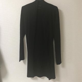 アナイ(ANAYI)の美品☆アナイ☆ANAYI☆黒薄手ロングカーディガン(カーディガン)