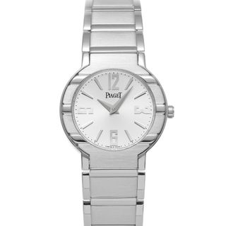 ピアジェ(PIAGET)のピアジェ ポロ 27500 シルバー レディース 腕時計 クォーツ 中古 銀蔵(腕時計)