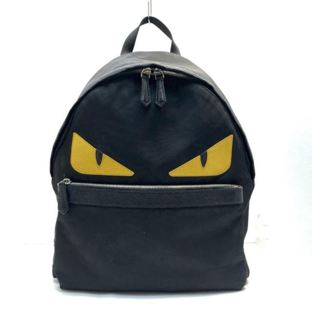 FENDI(フェンディ) リュックサック バッグバグズ 7VZ012 黒 FENDI(フェンディ) リュックサック バッグバグズ 7VZ012 黒