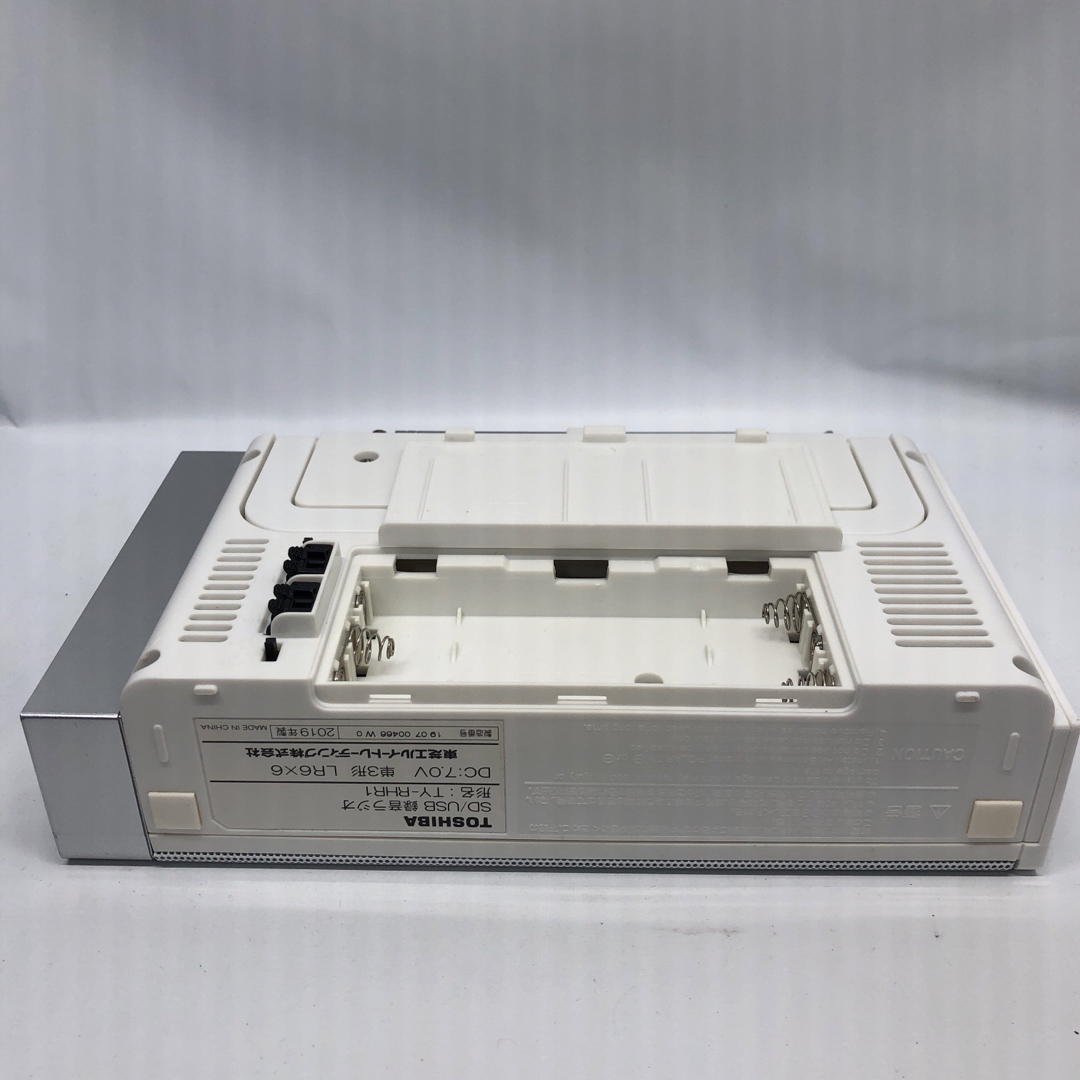 東芝(TOSHIBA) ワイドFM/AMラジオTOSHIBA TY-RHR1-W ラジオ 東芝(TOSHIBA) ワイドFM/AMラジオTOSHIBA TY-RHR1-W ラジオ