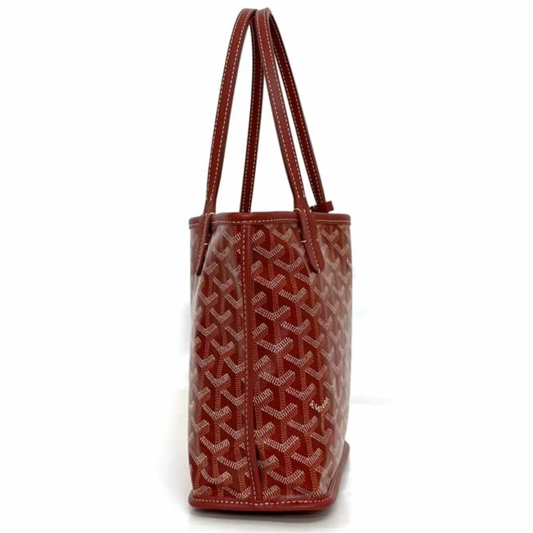 GOYARD - ゴヤール トートバッグ アンジュ ミニ レッド 美品 GOYARD - ゴヤール トートバッグ アンジュ ミニ レッド 美品