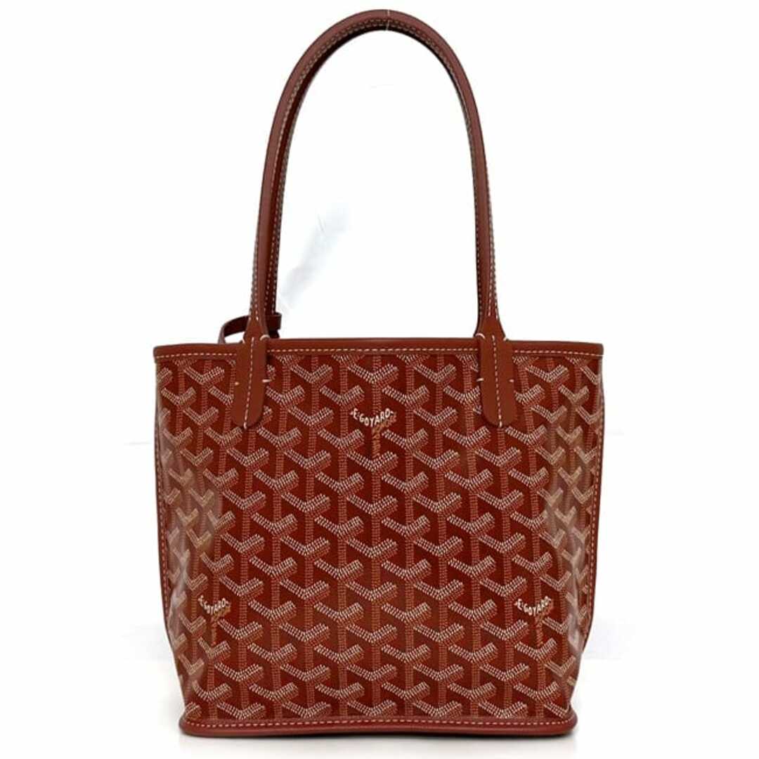 GOYARD - ゴヤール トートバッグ アンジュ ミニ レッド 美品 GOYARD - ゴヤール トートバッグ アンジュ ミニ レッド 美品