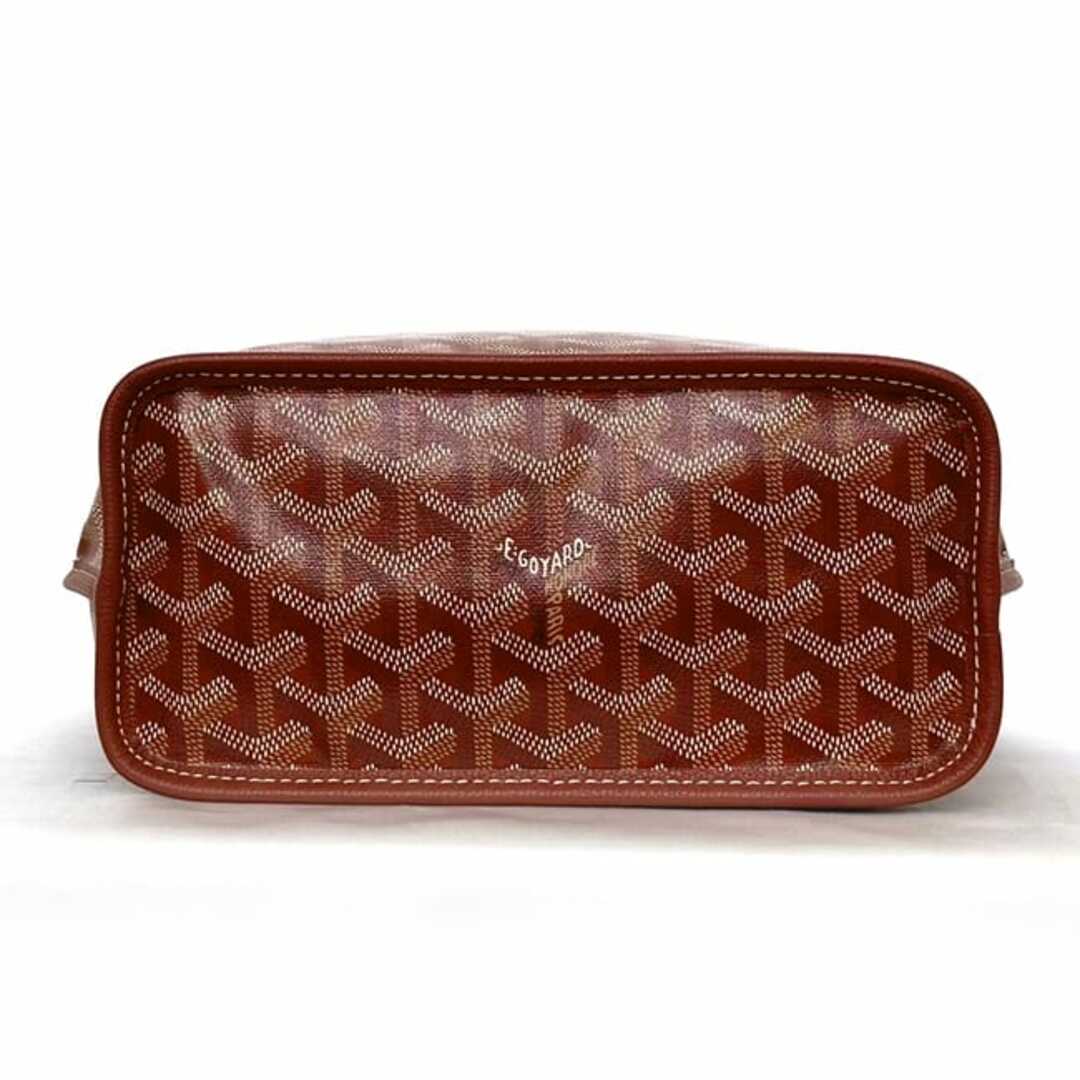 GOYARD - ゴヤール トートバッグ アンジュ ミニ レッド 美品 GOYARD - ゴヤール トートバッグ アンジュ ミニ レッド 美品