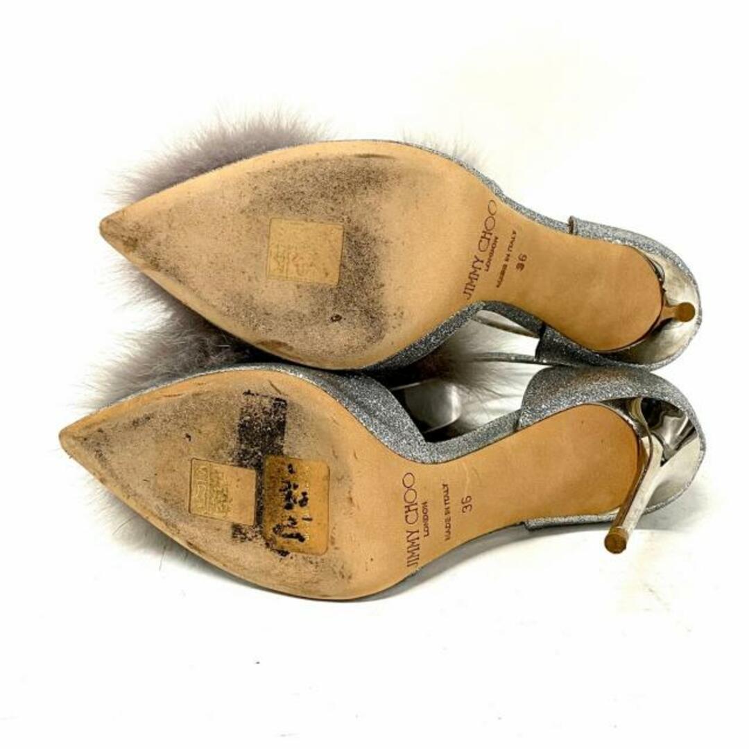 JIMMY CHOO(ジミーチュウ) パンプス 36 レディース - シルバー JIMMY CHOO(ジミーチュウ) パンプス 36 レディース - シルバー