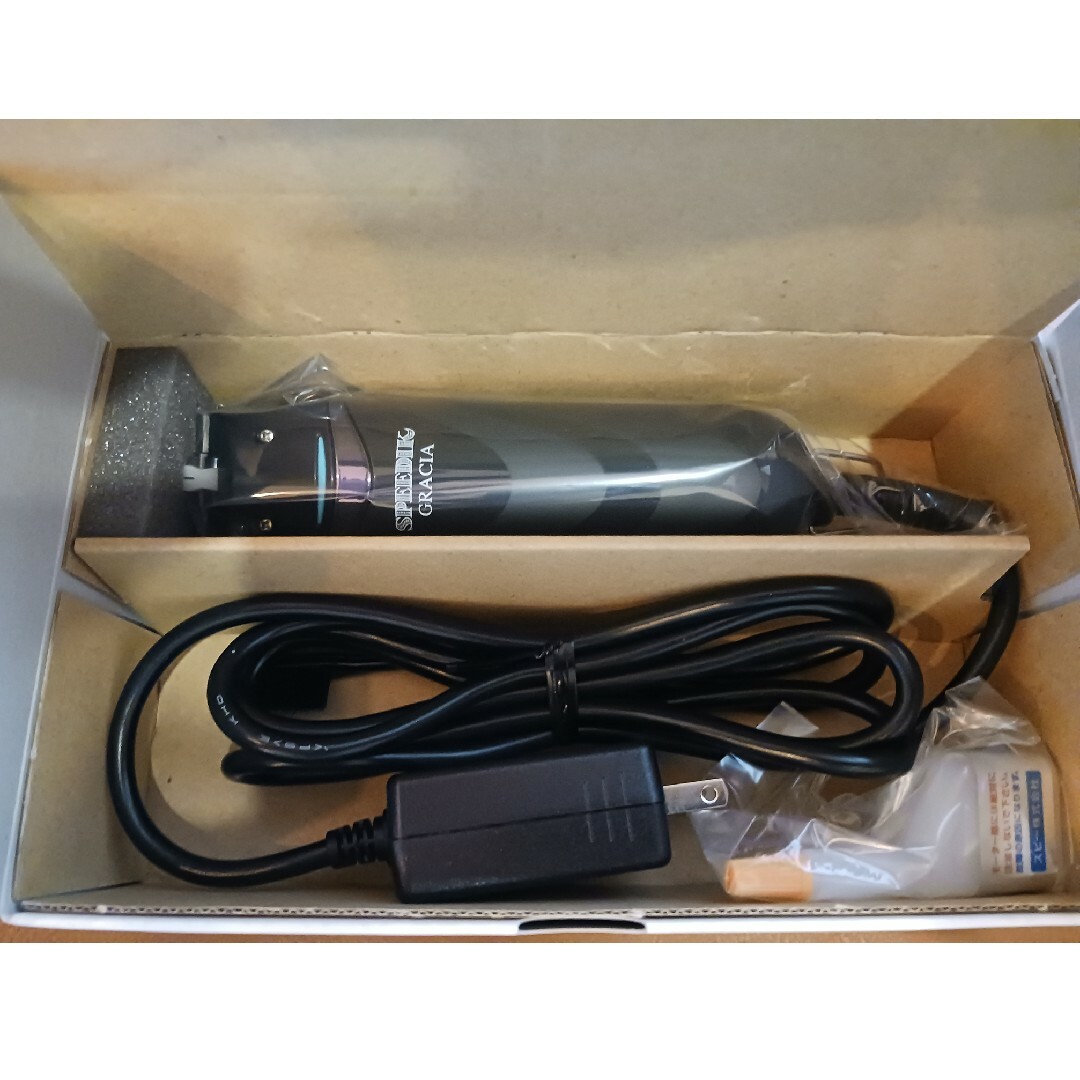 スピーディク SPEEDIK 電気バリカン グラシア ブラック(替刃2 スピーディク SPEEDIK 電気バリカン グラシア ブラック(替刃2