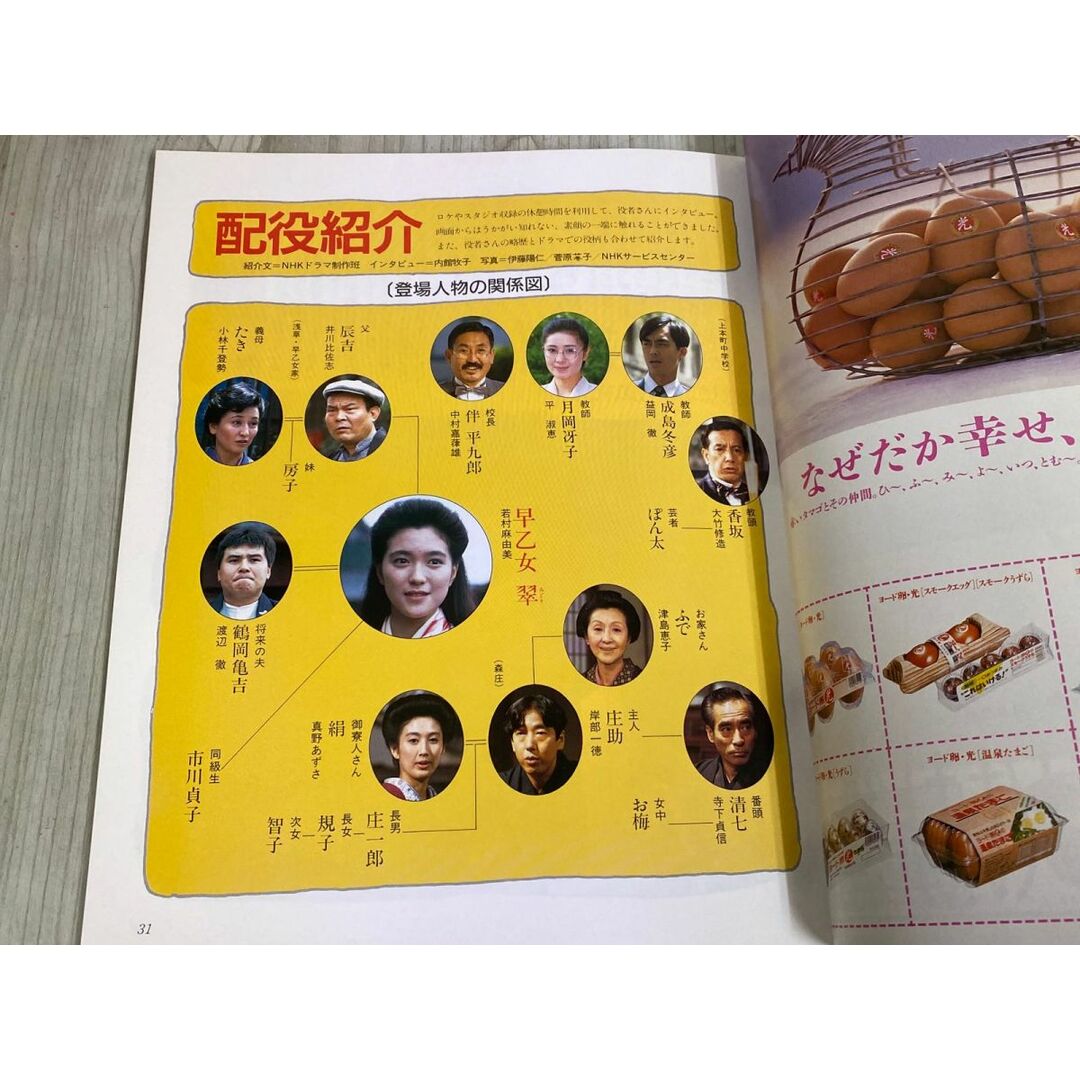 3-◇NHKドラマ・ガイド 朝の連続テレビ小説 はっさい先生 昭和62 3-◇NHKドラマ・ガイド 朝の連続テレビ小説 はっさい先生 昭和62