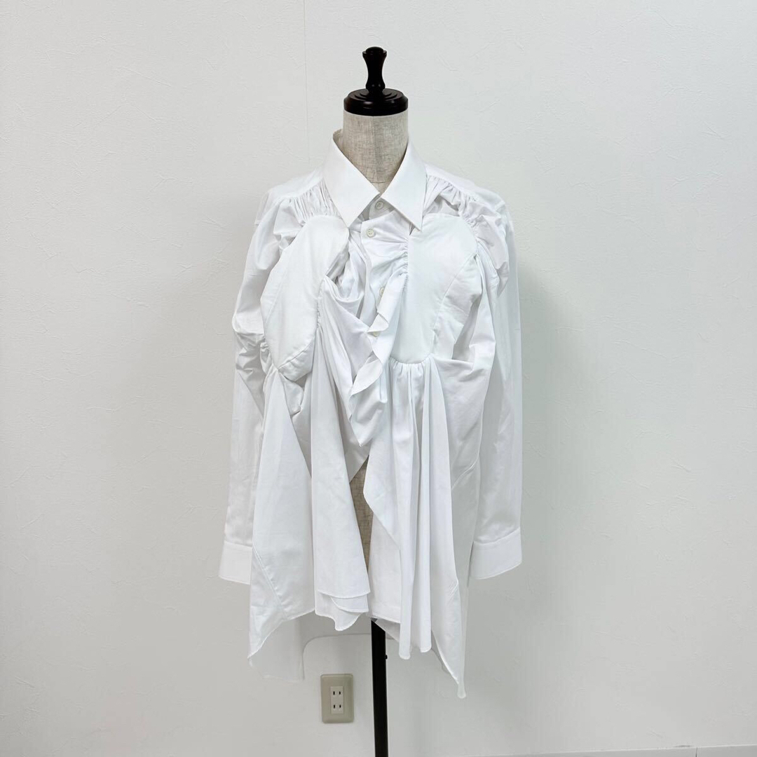 COMME des GARCONS - 24ss 未使用 ギャルソン ギャザー 中綿 COMME des GARCONS - 24ss 未使用 ギャルソン ギャザー 中綿