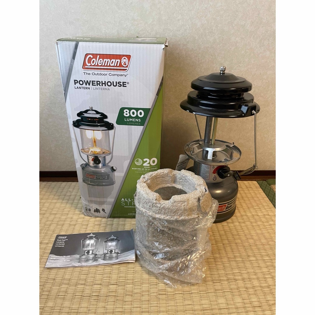 2021年6月製 未使用品 コールマンDUALFuel 大型ランタン295 2021年6月製 未使用品 コールマンDUALFuel 大型ランタン295