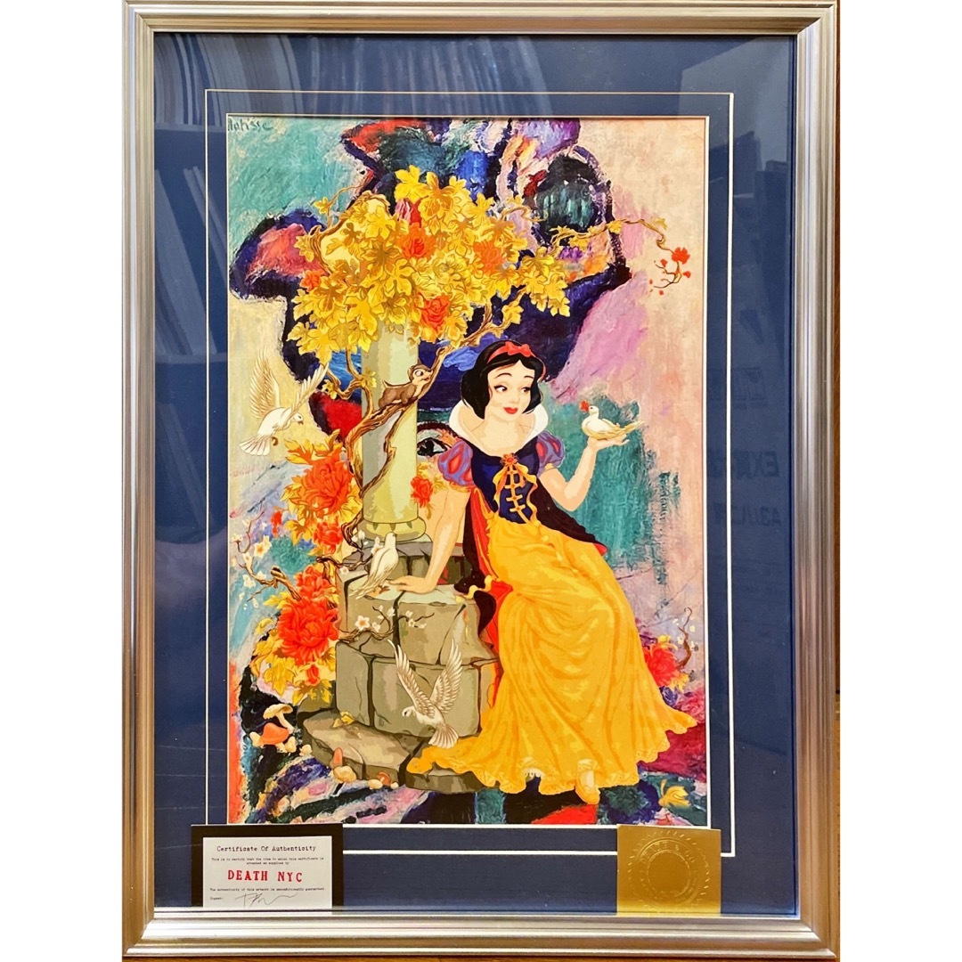 込 世界限定100枚DEATH NYC アートポスター 現代アート(額込 込 世界限定100枚DEATH NYC アートポスター 現代アート(額込