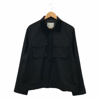 sacai - 【美品】 sacai / サカイ | 2023AW | ウール混 襟ベロア sacai - 【美品】 sacai / サカイ | 2023AW | ウール混 襟ベロア