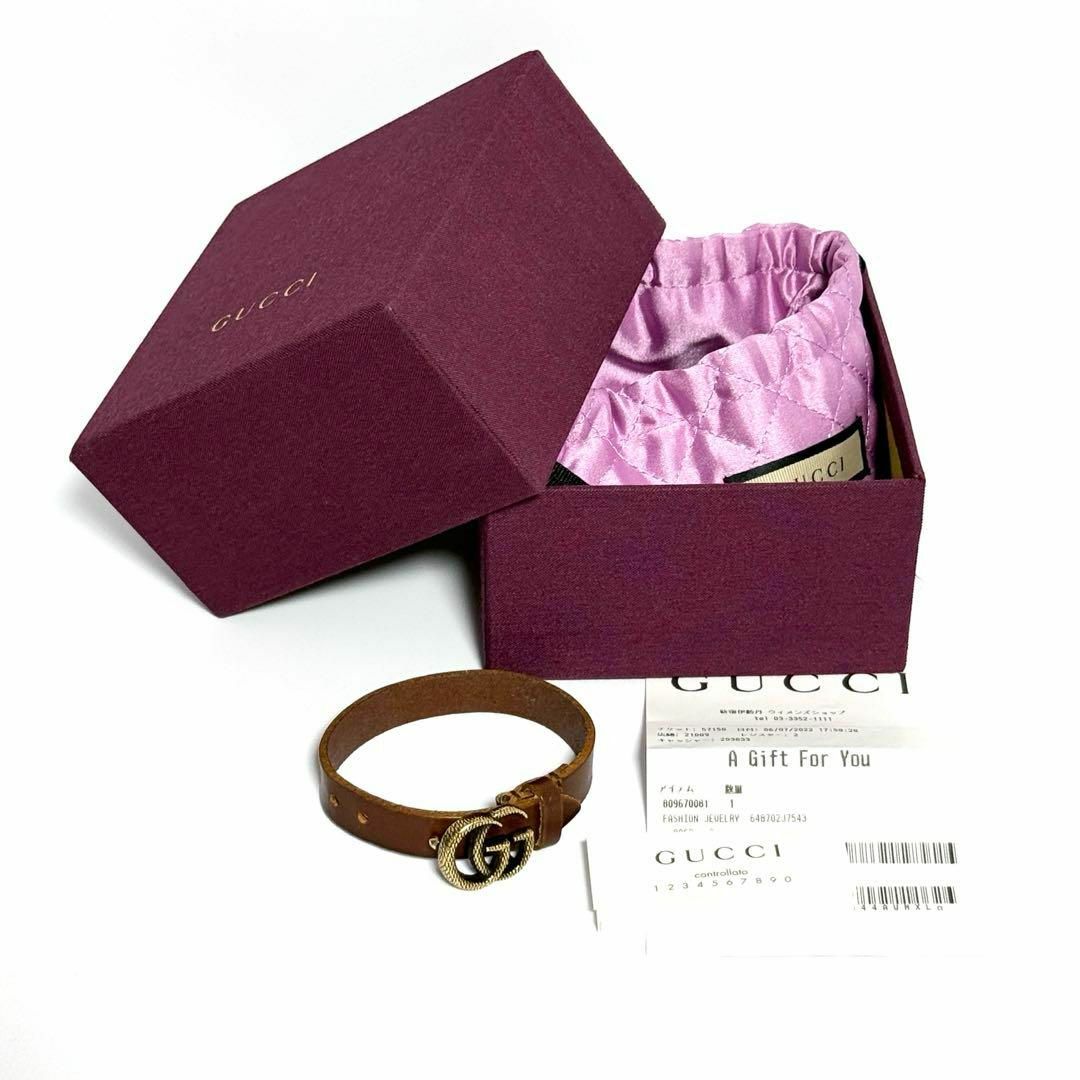 GUCCI - 【男女兼用・美品】グッチ メンズ レディース ダブルG GUCCI - 【男女兼用・美品】グッチ メンズ レディース ダブルG