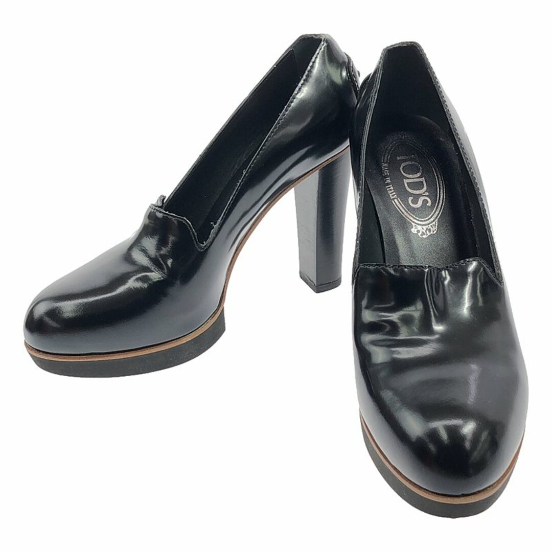 TOD'S】トッズ 23.5 フラットシューズ パンプス 36.5 レザー TOD'S】トッズ 23.5 フラットシューズ パンプス 36.5 レザー