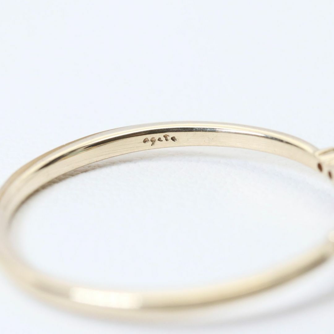 agete - アガット K10 ラリマー ダイヤ 0.02ct リング/24-2945S agete - アガット K10 ラリマー ダイヤ 0.02ct リング/24-2945S