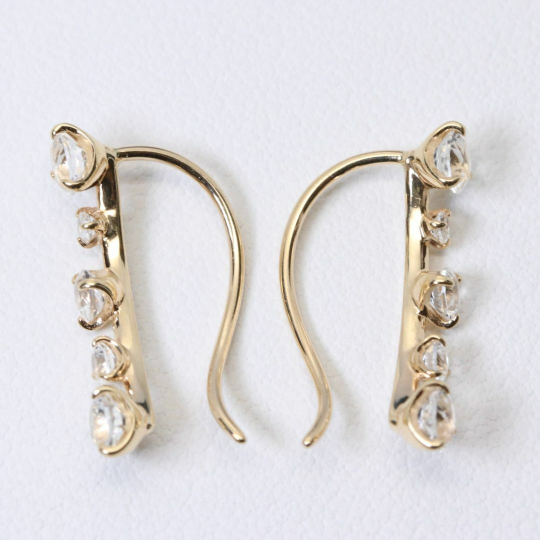 STAR JEWELRY - 美品 スタージュエリー K10 ホワイトトパーズ STAR JEWELRY - 美品 スタージュエリー K10 ホワイトトパーズ