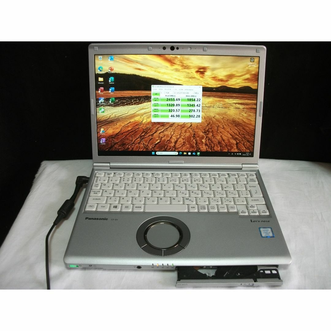 Panasonic - Win11 Let'snoteCF-SV8/8GB+新品SSD512(335)