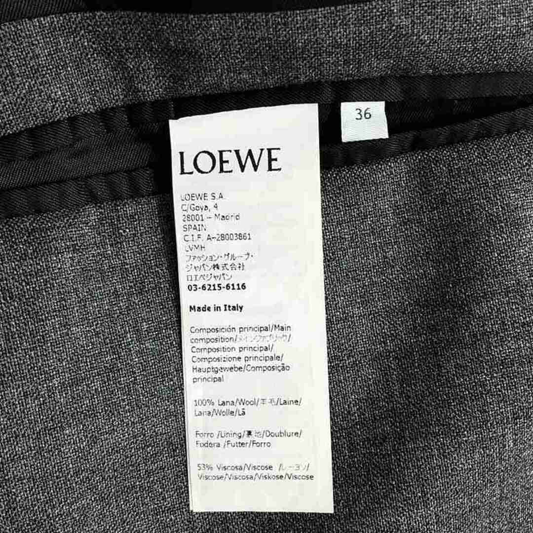 LOEWE - 【美品】 LOEWE / ロエベ | バックタイ テーラード LOEWE - 【美品】 LOEWE / ロエベ | バックタイ テーラード