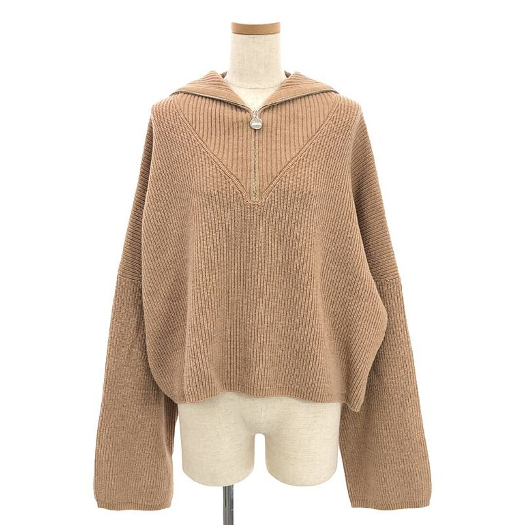 LOEWE - 【美品】 LOEWE / ロエベ | リブ ジップアップ プル LOEWE - 【美品】 LOEWE / ロエベ | リブ ジップアップ プル