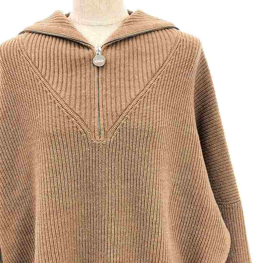 LOEWE - 【美品】 LOEWE / ロエベ | リブ ジップアップ プル LOEWE - 【美品】 LOEWE / ロエベ | リブ ジップアップ プル