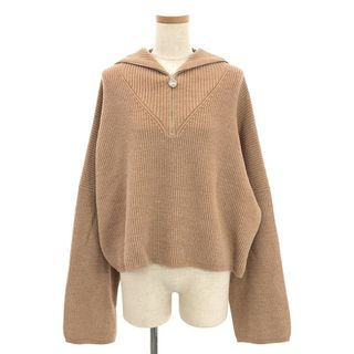 LOEWE - 【美品】 LOEWE / ロエベ | リブ ジップアップ プル LOEWE - 【美品】 LOEWE / ロエベ | リブ ジップアップ プル