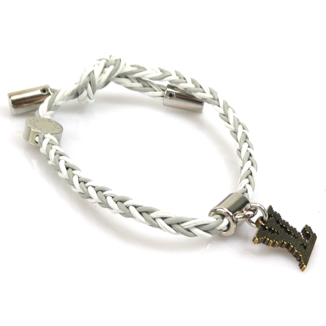 LOUIS VUITTON - ルイ ヴィトン LOUIS VUITTON ブレスレット ブラスレ フレンドシップ レザー/メタル ホワイト×グレー ユニセックス MP225E 送料無料【中古】 r10075gの通販 by ブランドバリュー's shop|ルイヴィトンならラクマ LOUIS VUITTON - ルイ ヴィトン LOUIS VUITTON ブレスレット ブラスレ フレンドシップ レザー/メタル ホワイト×グレー ユニセックス MP225E 送料無料【中古】 r10075gの通販 by ブランドバリュー's shop|ルイヴィトンならラクマ