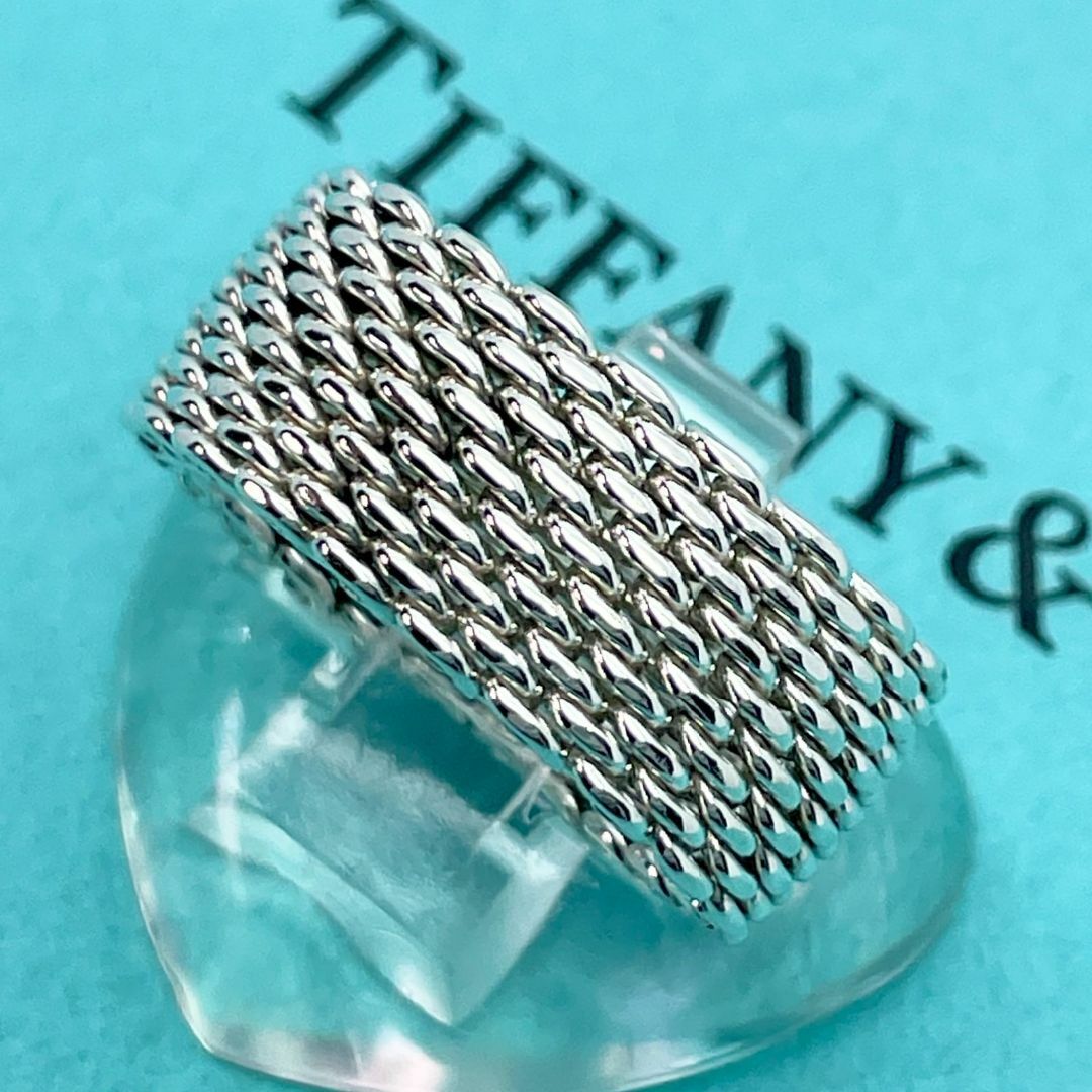 Tiffany & Co. - 美品 ティファニー サマセット リング #18 磨き Tiffany & Co. - 美品 ティファニー サマセット リング #18 磨き