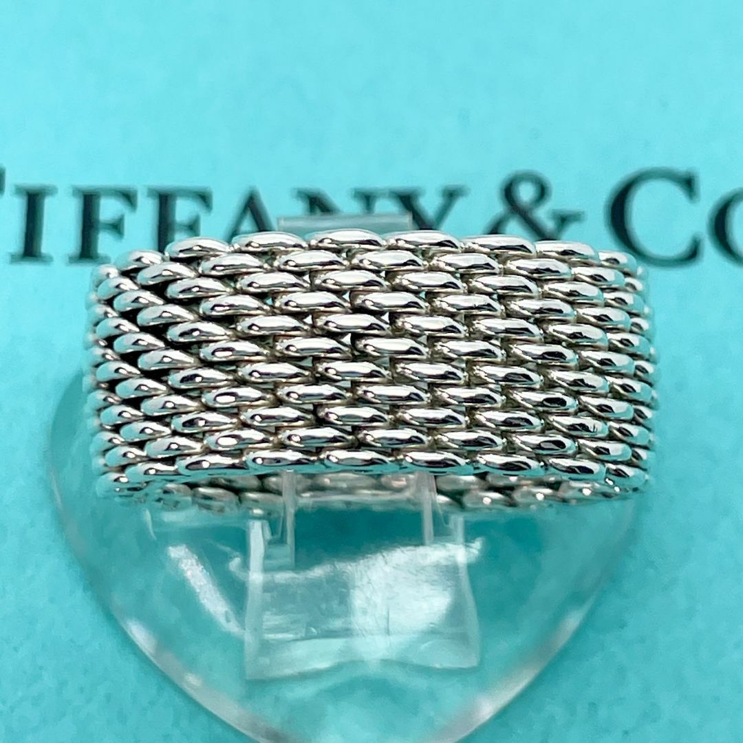Tiffany & Co. - 美品 ティファニー サマセット リング #18 磨き Tiffany & Co. - 美品 ティファニー サマセット リング #18 磨き