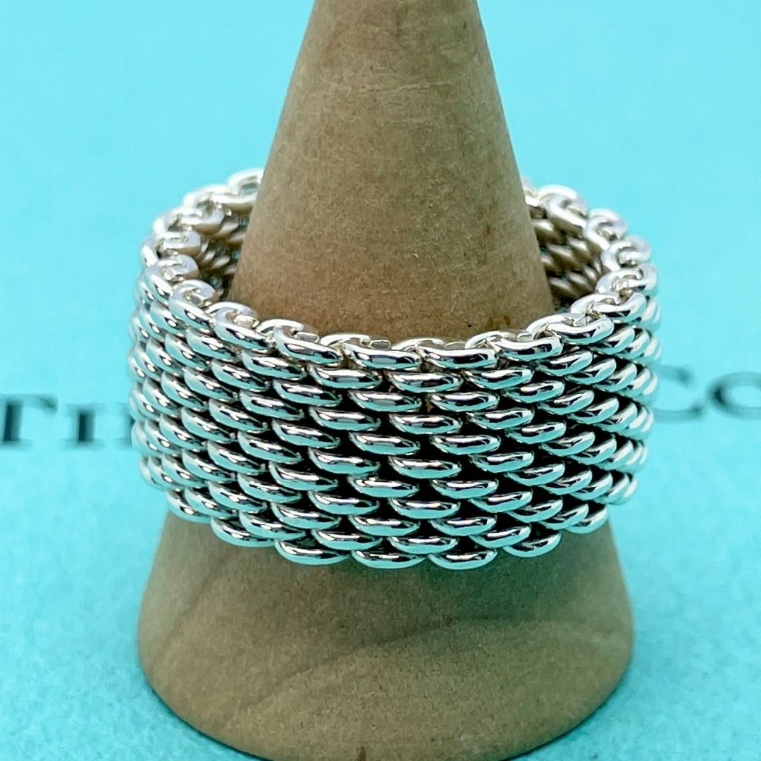 Tiffany & Co. - 美品 ティファニー サマセット リング #18 磨き Tiffany & Co. - 美品 ティファニー サマセット リング #18 磨き