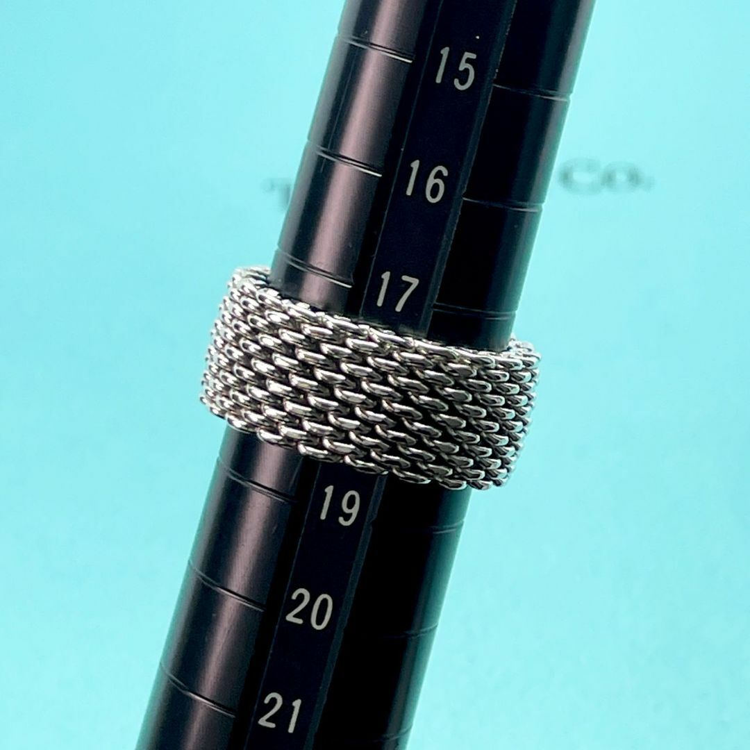 Tiffany & Co. - 美品 ティファニー サマセット リング #18 磨き Tiffany & Co. - 美品 ティファニー サマセット リング #18 磨き