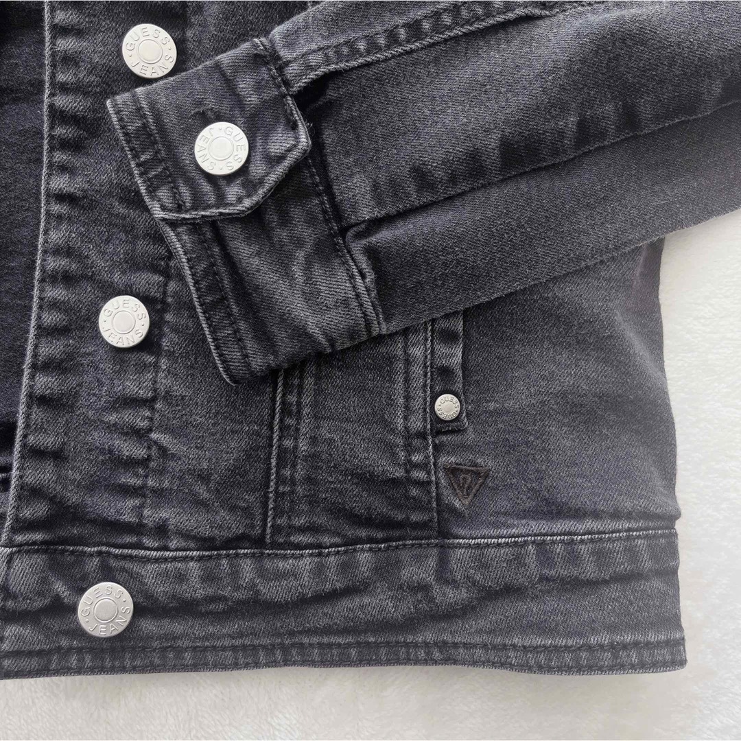 GUESS - 美品ゲスGUESS 黒ブラック デニムジャケット ジージャン GUESS - 美品ゲスGUESS 黒ブラック デニムジャケット ジージャン