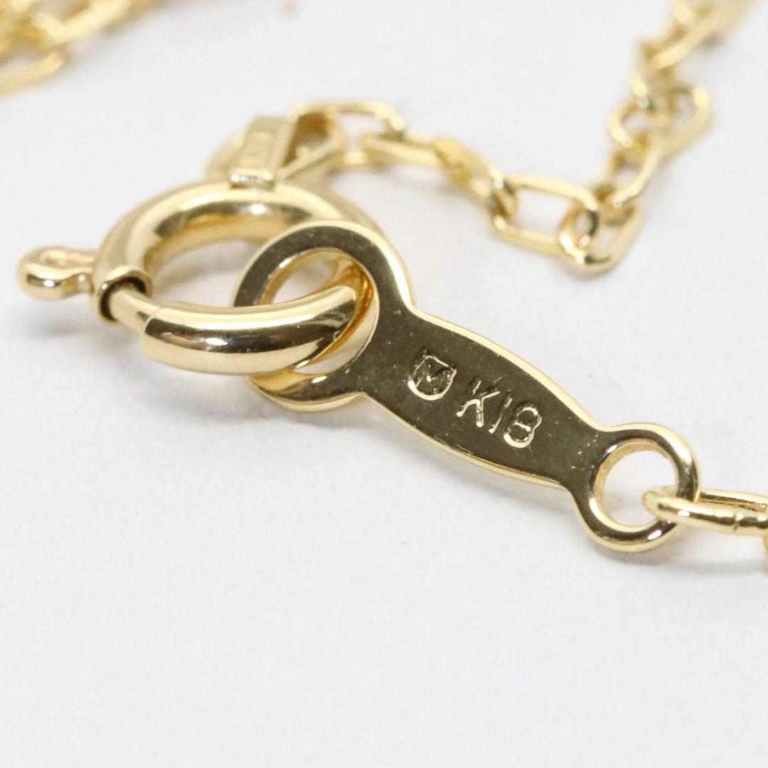 MIKIMOTO - 美品 ミキモト K18 Y字 ドロップ パール ネックレス MIKIMOTO - 美品 ミキモト K18 Y字 ドロップ パール ネックレス