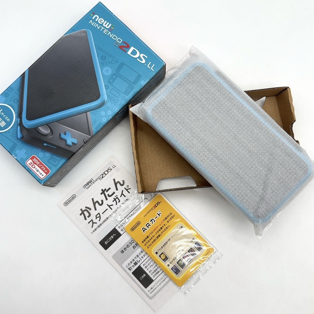 ニンテンドー2DS - ⭐️完動品⭐️ ニンテンドー new 2DS LL 本体 ブラック×ターコイズ