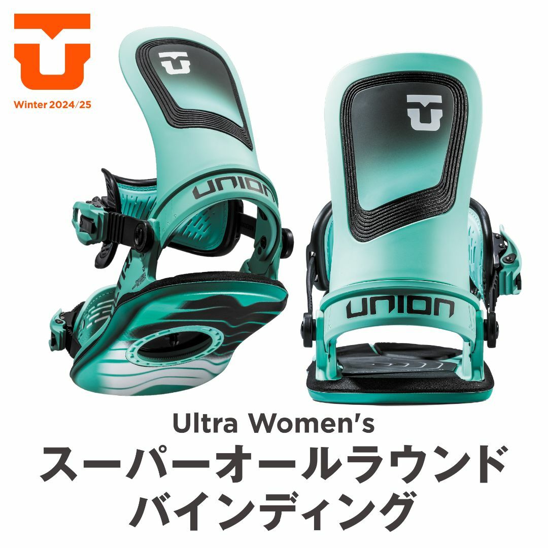 新品 24-25 UNION BINDING ULTRA WOMEN ホットピンク サイズM 新品 24-25 UNION BINDING ULTRA WOMEN ホットピンク サイズM