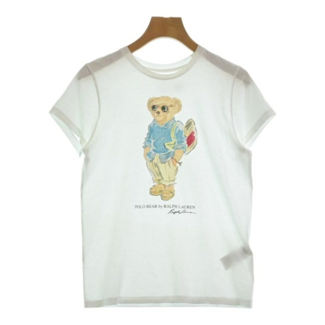 POLO RALPH LAUREN(ポロラルフローレン)のPolo Ralph Lauren Tシャツ・カットソー XS 白 【古着】【中古】 レディースのトップス(カットソー(半袖/袖なし))の商品写真